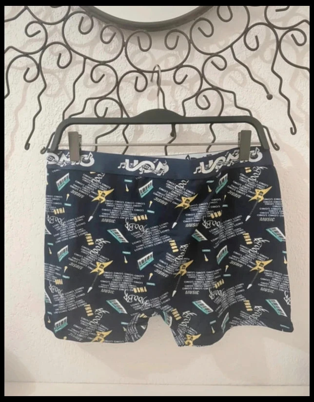 Lote de 3 Boxers para Hombre IntimaLux “Music” Nuevos con Etiquetas – Talla M – photo 4
